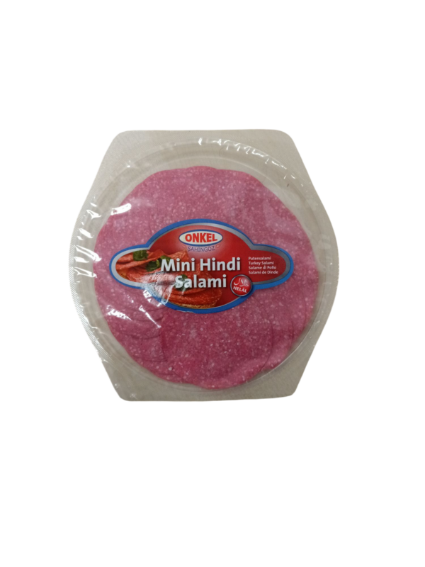 Pizza Salmi Rindersalami mit Geflügelfleisch