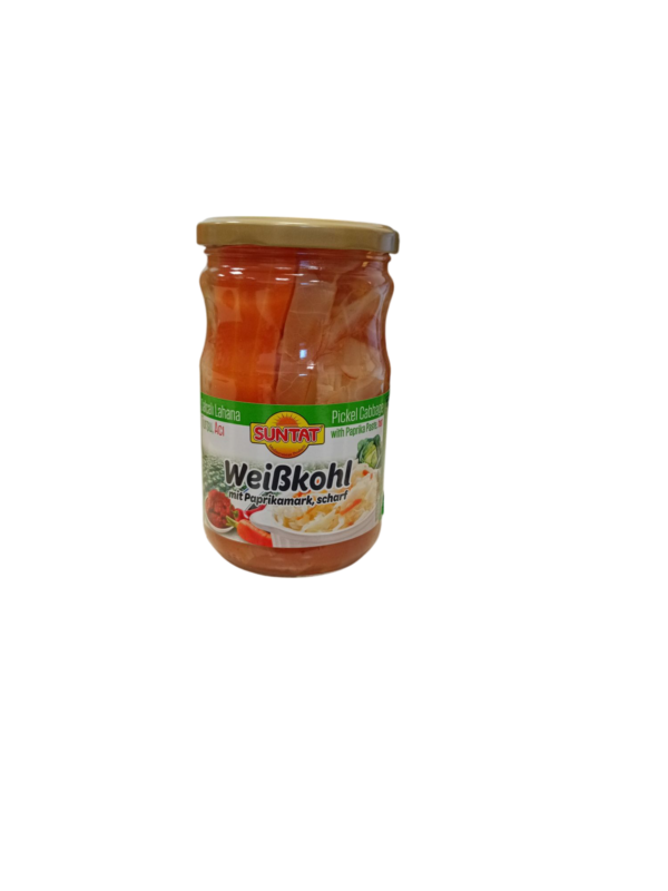 Suntat Weißkohl mit Paprikamark & Schärfe