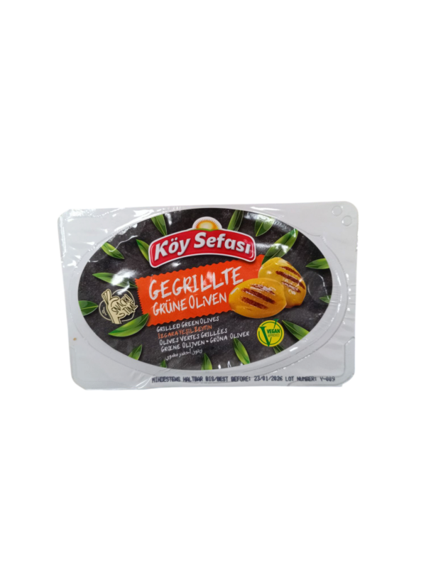 Köy Sefasi Gegrillte Grüne Oliven