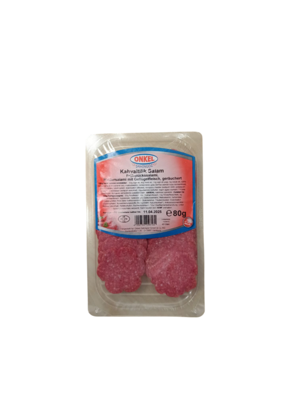 Onkel Salami Rindersalami mit Geflügelfleisch