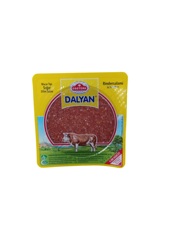 Egetürk Dalyan Rindersalami Scheiben