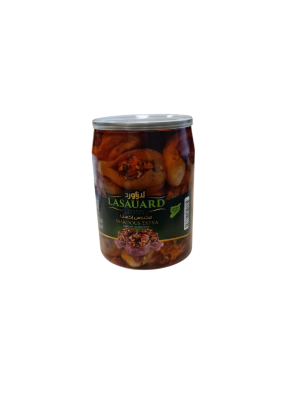 Lasauard Makdous Gefüllte Auberginen