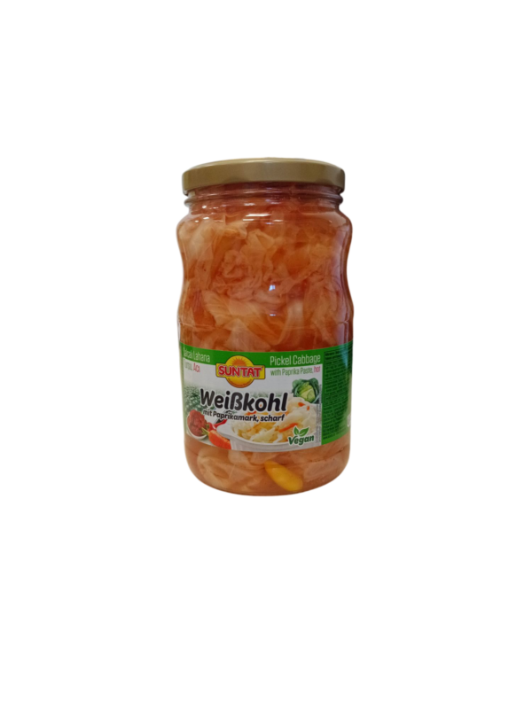 Suntat Weißkohl mit Paprikamark & Schärfe (Kopie)