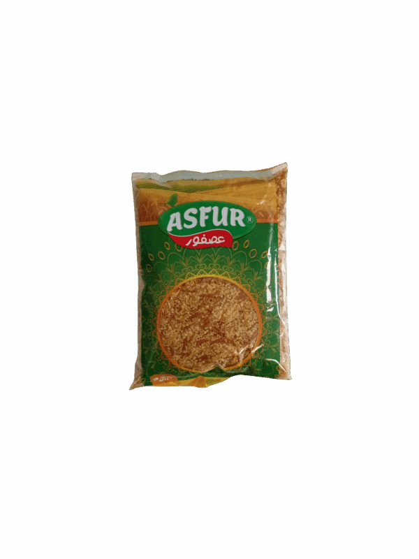 Asfur Weizengrütze mit Fadennudeln