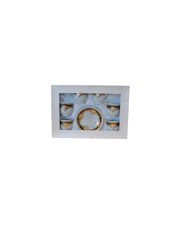 Kaffetassen-Set mit Untertassen – Bild 2